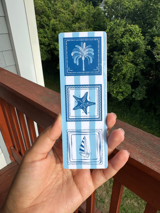 Tide to a Good Book- Ocean Themed Bookmark